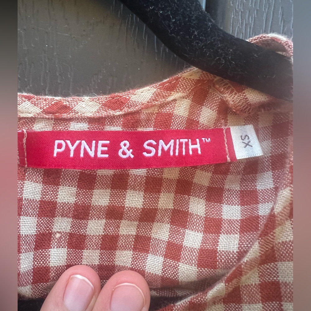 Pyne & Smith no. 35 | Maxi Length | Voltaire Check | Sz XS - Picture 5 of 9